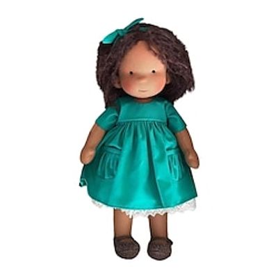 Handmade Waldorf DollHandmade First Baby Doll and Toy Cute Nursery Room DecorSoft Girl Rag Doll with Cute Stuffed Plush for Kids Toddlers Infants Cute Nursery Room Decor (with Gift Box) Lightinthebox