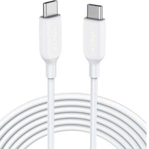 Anker PowerLine III USB-C to USB-C 2.0 Cable 3ft White | Durable | Fast charging