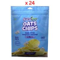 Nutrisense Lightly Salted Oats Chips 90G Pack of 24