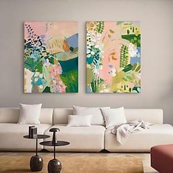 Big Size 100% Handmade Abstract Green Leaf Oil Painting On Canvas Hand Picture Canvas China Artwork For Bedroom Unframed (No Frame) Lightinthebox