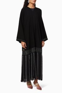 Bead Embellished Abaya