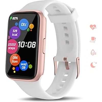 Smart Watch for Women 1.47'' Full Touch Screen Smartwatch IP67 Waterproof Activity Fitness Tracker for Android iOS Phones with Heart Rate Blood Oxygen Sleep Monitor miniinthebox