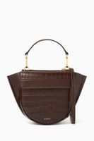 Hortensia Mini Bag in Croc-embossed Leather Hortensia Mini Bag in Croc-embossed Leather