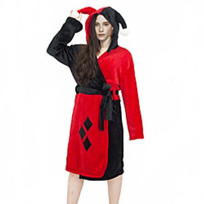 Inspired by Suicide Squad Harley Quinn Anime Cosplay Costumes Japanese Sleepwear Bath Robe For Women's miniinthebox