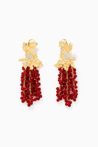 Laila Earrings in 24k Gold-Plated Bronze