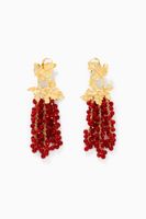 Laila Earrings in 24k Gold-Plated Bronze - thumbnail