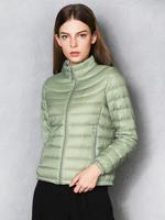 Brief Portable Thin Women Down Light Jackets