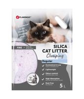 Flamingo Silica Fine Clumping Regular Cat Litter - 5L