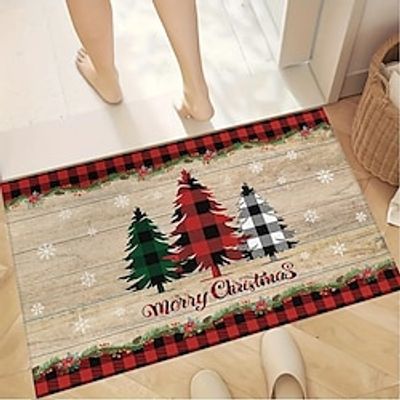 Christmas Mat Multi-element Red And Black Check Fringe Door Mat Black And White Check Christmas Tree Black And Green Check Christmas Tree Snowflake Door Mat Kitchen Furniture Floor Mat miniinthebox Christmas Mat Multi-element Red And Black Check Fringe Door Mat Black And White Check Christmas Tree Black And Green Check Christmas Tree Snowflake Door Mat Kitchen Furniture Floor Mat miniinthebox