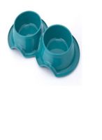 Ets Club Plastic Double Bowl Anti ant Without Bowl For Cat & Dog - 98ML