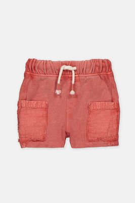 Toddler Boys Drawstring Shorts  Red