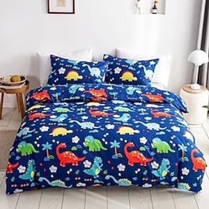 Cartoon Duvet Cover Bedding Sets Comforter Cover with 1 Duvet Cover or Coverlet,1Sheet,2 Pillowcases for Double/Queen/King(1 Pillowcase for Twin/Single) miniinthebox