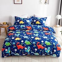 Cartoon Duvet Cover Bedding Sets Comforter Cover with 1 Duvet Cover or Coverlet,1Sheet,2 Pillowcases for Double/Queen/King(1 Pillowcase for Twin/Single) miniinthebox - thumbnail