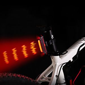 LED Bike Light Rear Bike Tail Light LED Bicycle Cycling Portable Wide Angle Quick Release Lightweight Li-polymer 110 lm Rechargeable Battery RGB Red Cycling / Bike miniinthebox