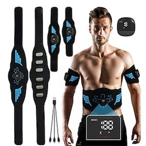 Abdominal fitness device Abdominal Fitness device Muscle building Massage belt burn fat calories Fitness training equipment abdominal tape Lightinthebox