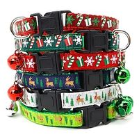 Send 6 1cm Dog Collars Christmas Decorations Tree Decorations Bell Dog Traction Accessories To Prevent Loss Lightinthebox - thumbnail