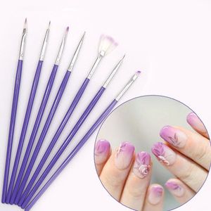 7 Pieces Nail Art Brushes