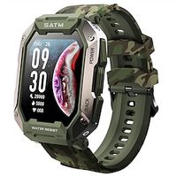 Men's Smartwatch - 5ATM/IP68 Waterproof Fitness Tracker Smartwatch for Android iPhone with Heart Rate Blood Pressure Monitoring Watch - 1.7 Inch Tactical Sports Smartwatch miniinthebox - thumbnail