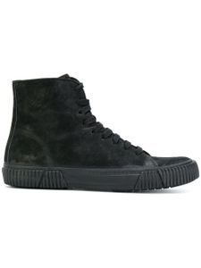 Both lace-up hi-tops - Black