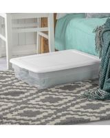 Sterilite Storage Box White 28 Quart