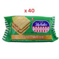 M.Y.San Skyflakes Lilys Peanut Butter (5*30G) 150G Pack of 40