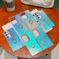 Phone Case For Samsung Galaxy S24 S24 Ultra Plus S23 Ultra Plus S22 Ultra A55 A35 A25 A15 5G A54 A34 A14 Back Cover Bling Glitter Shiny Ring Buckle Shockproof TPU Plating Lightinthebox
