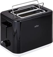 Braun Breakfast - Toaster HT 1010 BK, 2 Slots, 900 Watts, Black.