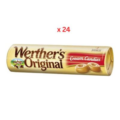 Storck Werther's Original Cream Stickpack Candies, 24X50G