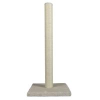 Ebi Scratching Tree Classic High Post For Cats - White-40X40X90Cm