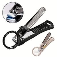 RIMEI Nail Clipper with Magnifying Glass, Portable Nail Clipper Heavy Duty Nail Cutter Smart Nail Clippers Magnifier Loupe Set For Seniors Lightinthebox - thumbnail