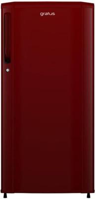 Gratus Single Door Direct Cool Refrigerator with 1 Year Full & 5 Years Compressor WarrantyRed Opal - GDCR210RH Gratus Single Door Direct Cool Refrigerator with 1 Year Full & 5 Years Compressor WarrantyRed Opal - GDCR210RH