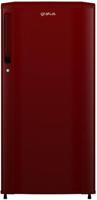Gratus Single Door Direct Cool Refrigerator with 1 Year Full & 5 Years Compressor WarrantyRed Opal - GDCR210RH