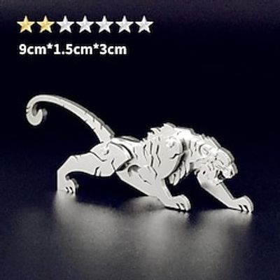 Steel Warcraft 3D 3D Metal Puzzle Assembly Model Set up a Stall for Adult and Children Handmade DIY Gifts and Puzzle Toys Lightinthebox