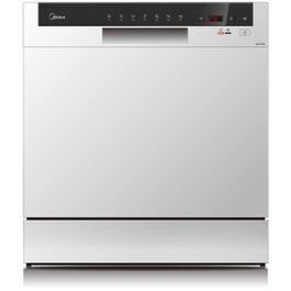 Midea Counter Top Dishwasher with 8 Place Settings, 7 Programs [WQP83802FS]