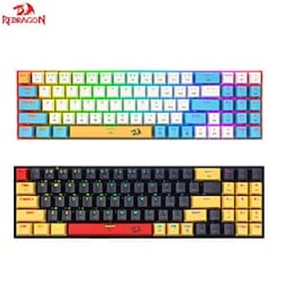 Redragon k688 Gaming Mechanical Keyboard RGB Backlit 78 Keys Swith Anti-Dust Proof Switches Hot Swappable Ergonomic for PC Gamer Lightinthebox