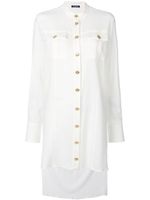 Balmain elongated loose blouse - White