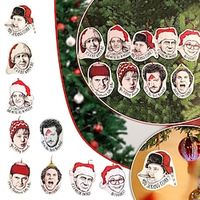 Christmas Tree Pendant, 2D Acrylic Christmas Decorations Pendant Christmas Characters Xmas Gift Home Decorations miniinthebox - thumbnail