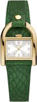 Fossil Harwell Three Hand Green Eco Leather Watch-ES5267