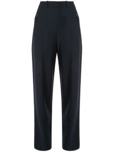 Hermès pre-owned zipped pockets tailored trousers - Blue