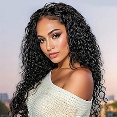 Long Afro Curly Synthetic Wig Beginners Friendly Elegant Natural Looking For Daily Use 26inch miniinthebox