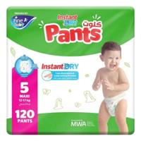 Fine Baby Instant Dry Pants Size 5 Maxi 12-17Kg (Pack of 120)