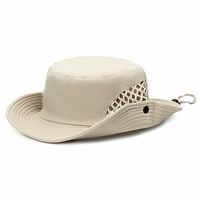 Mens Foldable Wide Brim Mesh Breathable Fisherman Hat Outdoor Sunshade Bucket Cap Beach Hat