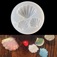 Seashell Silicone Mold DIY Pendant Jewelry Resin Casting Mould Craft Tool