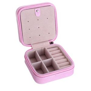 PU Leather Jewelry Storage Box