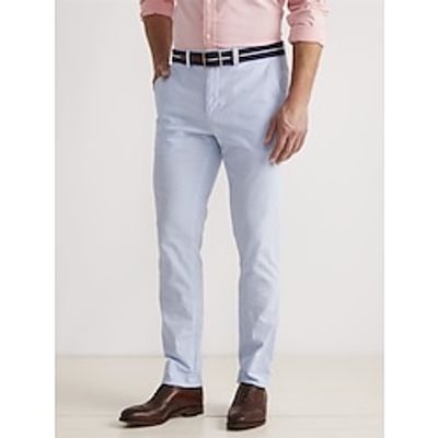 Men's Dress Pants Trousers Suit Pants Seersucker Pants Button Front Pocket Stripe Comfort Business Daily Holiday Fashion Chic Modern Pink Blue miniinthebox Men's Dress Pants Trousers Suit Pants Seersucker Pants Button Front Pocket Stripe Comfort Business Daily Holiday Fashion Chic Modern Pink Blue miniinthebox