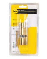 Yale 500 Series Double Euro Profile Cylinder 35+35 Key Plus Coin Polished Brass CH1452 Yale 500 Series Double Euro Profile Cylinder 35+35 Key Plus Coin Polished Brass CH1452