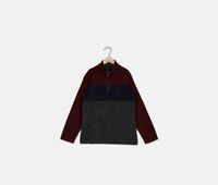 Boys Colorblock Glacier Fleece Half Zip Pullover  Redwood - thumbnail