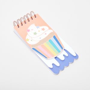 Syloon Cupcake Print 120-Sheet Spiral Notebook