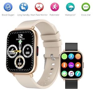 Q9pro Smart Watch 1.7 inch Smartwatch Fitness Running Watch Bluetooth Temperature Monitoring Activity Tracker Sleep Tracker Compatible with Android iOS Women Men Waterproof Long Standby Hands-Free Lightinthebox