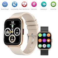 Q9pro Smart Watch 1.7 inch Smartwatch Fitness Running Watch Bluetooth Temperature Monitoring Activity Tracker Sleep Tracker Compatible with Android iOS Women Men Waterproof Long Standby Hands-Free Lightinthebox - thumbnail